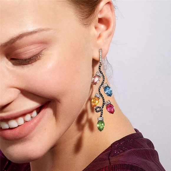 All Wreathed Up Holiday Earrings - BaubleBar